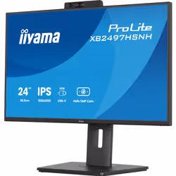 iiyama ProLite XB2497HSNH-B1 24IN IPS LCD 4MS 1920X1080 350CD/M2 HDMI/DP/USB 2 computer monitor 60.5 cm (23.8") 1920 x 1080 pixels Full HD Black - Additional view 7