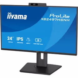 iiyama ProLite XB2497HSNH-B1 24IN IPS LCD 4MS 1920X1080 350CD/M2 HDMI/DP/USB 2 computer monitor 60.5 cm (23.8") 1920 x 1080 pixels Full HD Black - Additional view 8