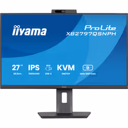 iiyama ProLite XB2797QSNPH-B1 27IN IPS LCD 4MS 2560X1440 350CD/M2 HDMI/DP/USB 2 computer monitor 68.6 cm (27") 2560 x 1440 pixels Quad HD Black - Additional view 3