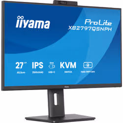 iiyama ProLite XB2797QSNPH-B1 27IN IPS LCD 4MS 2560X1440 350CD/M2 HDMI/DP/USB 2 computer monitor 68.6 cm (27") 2560 x 1440 pixels Quad HD Black - Additional view 5
