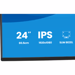 iiyama ProLite 24” IPS Full HD panel with 4-side slim bezel and B energy class - Additional view 6