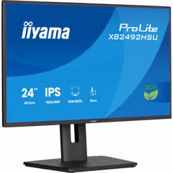 iiyama ProLite XB2492HSU-B1 computer monitor 61 cm (24") 1080 x 1920 pixels Quad HD LED Black - Additional view 4