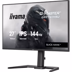 iiyama G-MASTER Get ahead with the 27" GB2741HSU Black Hawk monitor with IPS Panel Technology, 1ms MPRT and height adjustabe stand - Additional view 3