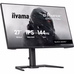 iiyama G-MASTER Get ahead with the 27" GB2741HSU Black Hawk monitor with IPS Panel Technology, 1ms MPRT and height adjustabe stand - Additional view 5