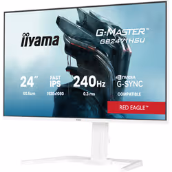 iiyama G-MASTER GB2471HSU-W1 computer monitor 60.5 cm (23.8") 1920 x 1080 pixels White - Additional view 4