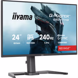 iiyama G-MASTER GB2471HS-B1 computer monitor 60.5 cm (23.8") 1920 x 1080 pixels Full HD Black - Additional view 4