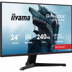 iiyama G-MASTER G2471HS-B1 computer monitor 60.5 cm (23.8") 1920 x 1080 pixels Full HD Black - Additional view 3
