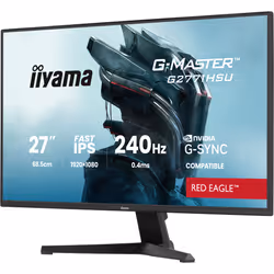iiyama G-MASTER Join the pro squad with the 27" Red Eagle, built for pure speed with a 240Hz refresh rate - Additional view 2