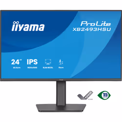 iiyama ProLite XB2493HSU-B1 computer monitor 60.5 cm (23.8") 1920 x 1080 pixels Full HD LED Black - Additional view 2