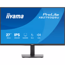 iiyama ProLite XB2793QSU-B1 computer monitor 68.6 cm (27") 2560 x 1440 pixels Quad HD Black - Additional view 3