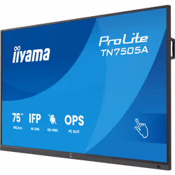 iiyama TN7505A-B1AG Signage Display 189.3 cm (74.5") 500 cd/m² 4K Ultra HD Touchscreen - Additional view 3