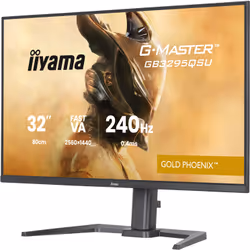 iiyama G-MASTER GB3295QSU-B1 computer monitor 80 cm (31.5") 2560 x 1440 pixels Quad HD LED Black - Additional view 2
