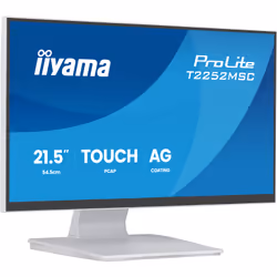 iiyama ProLite 21.5” DeepContrast PCAP+ 10pt touchscreen monitor featuring IPS panel technology, Edge-to-Edge glass design, anti-fingerprint and anti-glare coating - Additional view 2