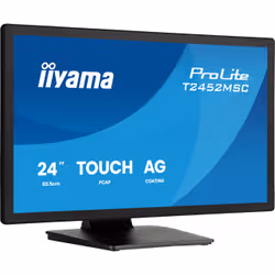 iiyama ProLite T2452MSC-B2AG computer monitor 61 cm (24") 1920 x 1080 pixels Full HD Touchscreen - Additional view 2