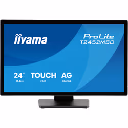 iiyama ProLite T2452MSC-B2AG computer monitor 61 cm (24") 1920 x 1080 pixels Full HD Touchscreen - Additional view 3