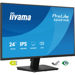iiyama ProLite X2491HS-B1 computer monitor 60.5 cm (23.8") 1920 x 1080 pixels Full HD LCD Black