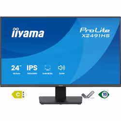 iiyama ProLite X2491HS-B1 computer monitor 60.5 cm (23.8") 1920 x 1080 pixels Full HD LCD Black - Additional view 2