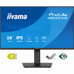iiyama ProLite XB2491HS-B1 computer monitor 60.5 cm (23.8") 1920 x 1080 pixels Full HD LCD Black - Additional view 2