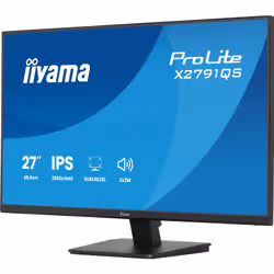 iiyama ProLite X2791QS-B1 computer monitor 68.6 cm (27") 2560 x 1440 pixels Quad HD Black - Additional view 6