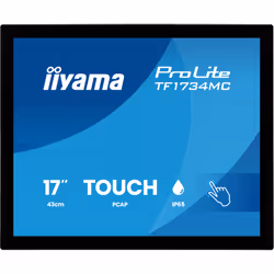 iiyama ProLite TF1734MC-B8X Monitor 17 inch SXGA TN touchscreen - Additional view 2
