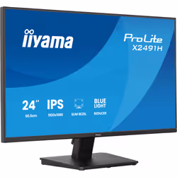 iiyama ProLite X2491H-B1 computer monitor 60.5 cm (23.8") 1920 x 1080 pixels Full HD LCD Black - Additional view 4
