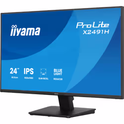 iiyama ProLite X2491H-B1 computer monitor 60.5 cm (23.8") 1920 x 1080 pixels Full HD LCD Black - Additional view 5