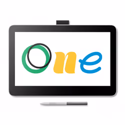 Wacom One 13 touch, Wired & Wireless, 2540 lpi, 294 x 165 mm, USB, Pen, Touch, 33.8 cm (13.3")