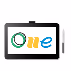 Wacom One 13 touch graphic tablet White 2540 lpi 294 x 165 mm USB