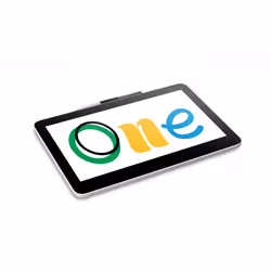 Wacom One 13 touch graphic tablet White 2540 lpi 294 x 165 mm USB