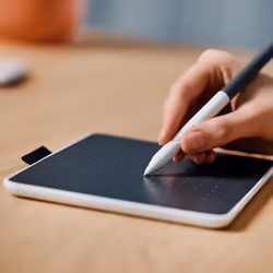 Wacom Intuos One Medium graphic tablet Grey, White 216 x 135 mm USB/Bluetooth - Additional view 4