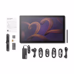 Wacom Cintiq Pro 22 graphic tablet Black 476 x 268 mm USB - Additional view 8
