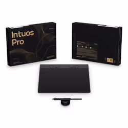 Wacom Intuos Pro Medium – 2025 graphic tablet Black 263 x 148 mm USB/Bluetooth - Additional view 5