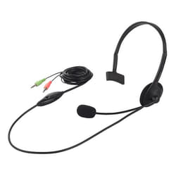 Buffalo BSHSH05BK headphones/headset Wired Head-band Office/Call center Black