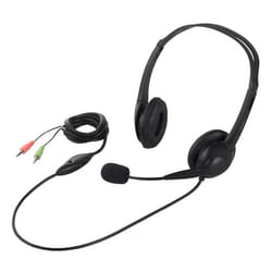 Buffalo BSHSH07BK headphones/headset Wired Head-band Office/Call center Black