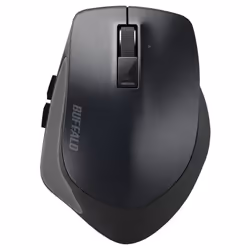 Buffalo BSMBB500L, Right-hand, Blue LED, Bluetooth, 1600 DPI, Black