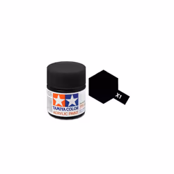 Tamiya 81501 Acrylic Mini X-1 Black