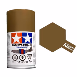 TAMIYA AS-22 Dark Earth 100ml Model Aircraft Spray Paint 86522