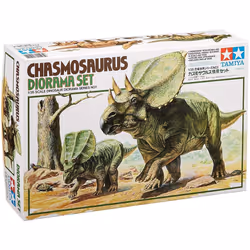 Tamiya 60101 Chasmosaurus Dinosaur Diorama Set Model Kit