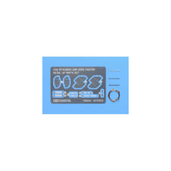 A6M Zero Detail Up Parts Set - 1/48 Aircraft Model Kit - Tamiya 12624