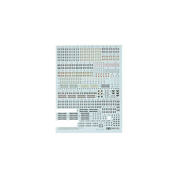 WWII German Insignia Decal Set II - 1/35 Military Model Kit - Tamiya 12641