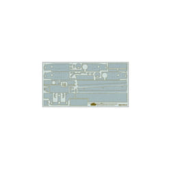 Tiger I Mid Late Zimmerit Sheet - 1/35 Military Model Kit - Tamiya 12647