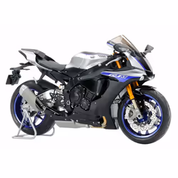 Tamiya Yamaha YZF-R1M, Motorcycle model, Assembly kit, 1:12, Yamaha YZF-R1M, Any gender, Black, Blue, Silver