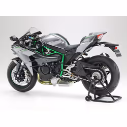 Tamiya Kawasaki Ninja H2 Carbon Motorcycle model Assembly kit 1:12 - Additional view 4