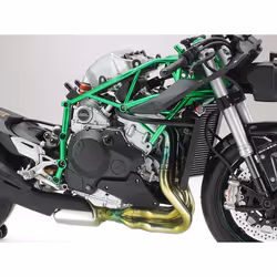 Tamiya Kawasaki Ninja H2 Carbon Motorcycle model Assembly kit 1:12 - Additional view 7