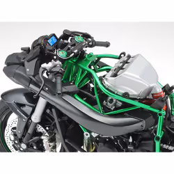 Tamiya Kawasaki Ninja H2 Carbon Motorcycle model Assembly kit 1:12 - Additional view 8