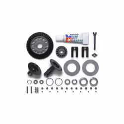 Tamiya 22046, Rear differential set, Black, Silver