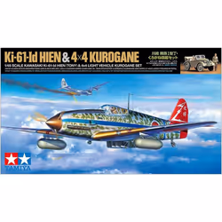 Tamiya 1:48 Ki-61-Id Hien & 4X4 Kurogane Model Kit