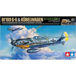 Tamiya Bf-109G6 & Kubelwagen 82 1:48 Model Kit