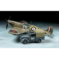 British Spitfire Mk.I & Light Utility Car 10HP Set (1:48)
