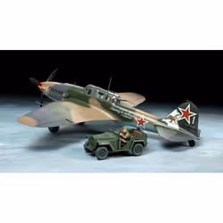 Russian Ilyushin IL-2 & GAZ-67B Set (1:48 Scale)